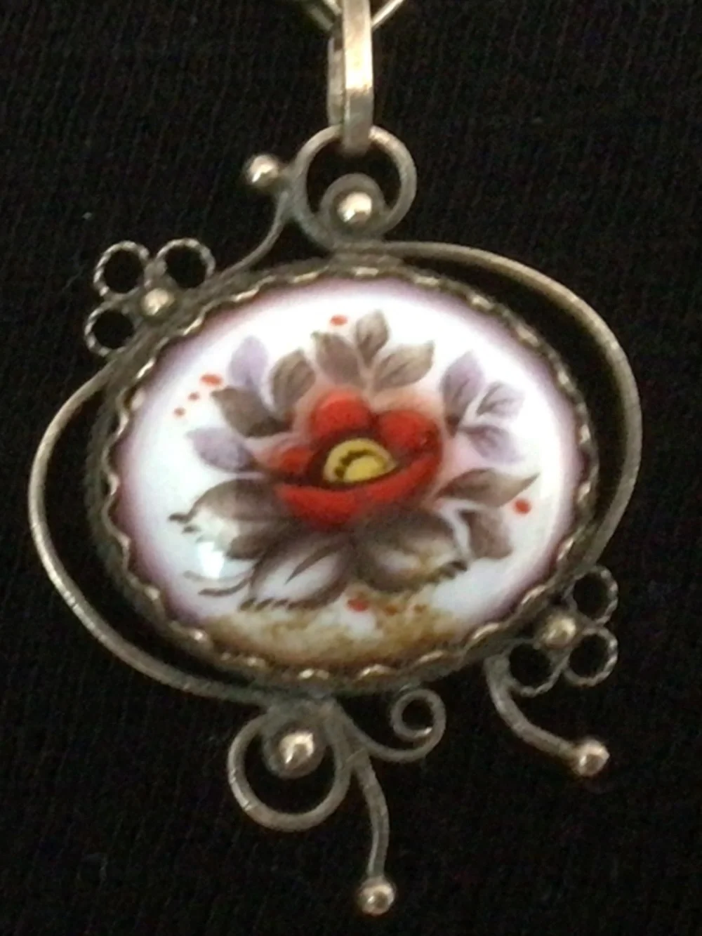Vintage Rostov Finift Enamel Set - Picture 3 of 7
